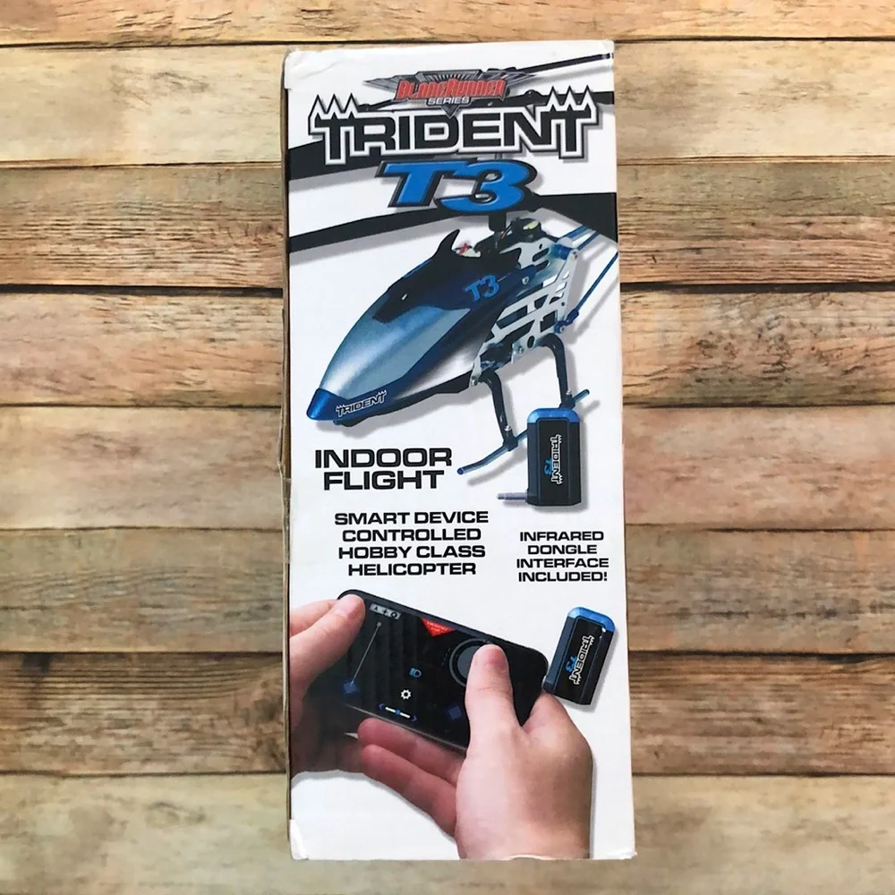 New Trident T3 Remote Control Helicopter | Smart Control Device NOT Incl… - Picture 3 of 3